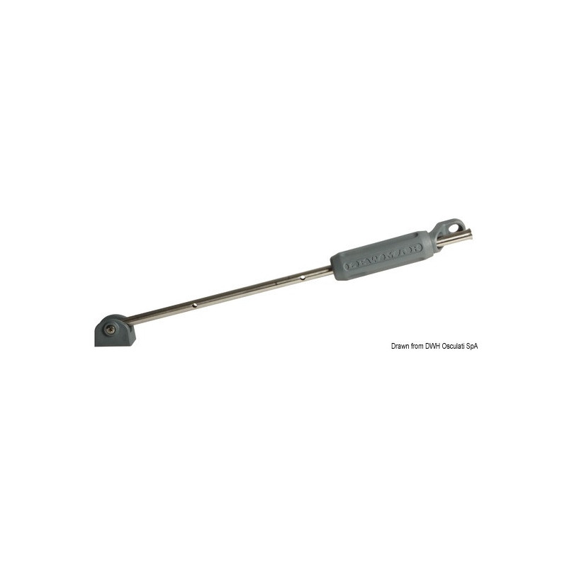 Pièces pour panneaux Flush Lewmar Taille:44 - 60 - 70 Description:Bras de tenue Pour panneaux modèle :Flush Hatch 2G et 3G