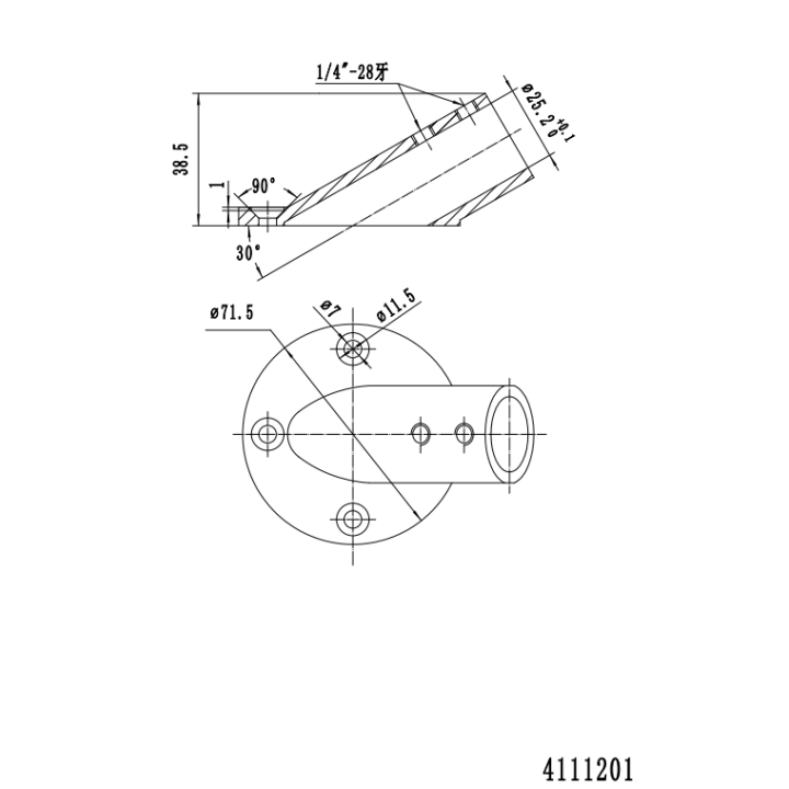 Bases rondes pour balcons