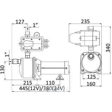 Autoclave avec système EPC 24 V