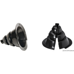 Soufflet passe-câbles ouvrable