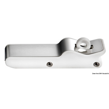 Fermeture anti-vibration caoutchouc noir 96 x 29 mm