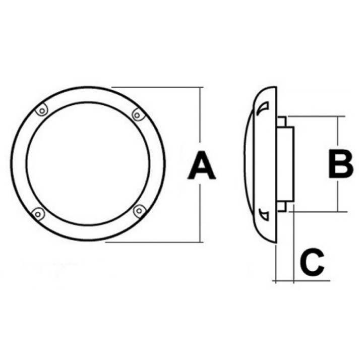 Couple enceintes deux voies noir 150 mm 60 W