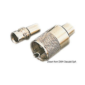 Connecteur d'antenne VHF pour radio