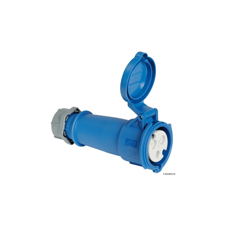 Fiche de courant femelle pour prise de quai 16 A