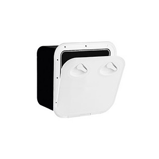 Trappe de rangement Top Line avec boîte, couleur grise, 370x375mm