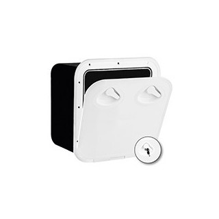 Boîte de rangement Top Line avec couvercle et serrure - 370x375mm | Oloupdemer.com