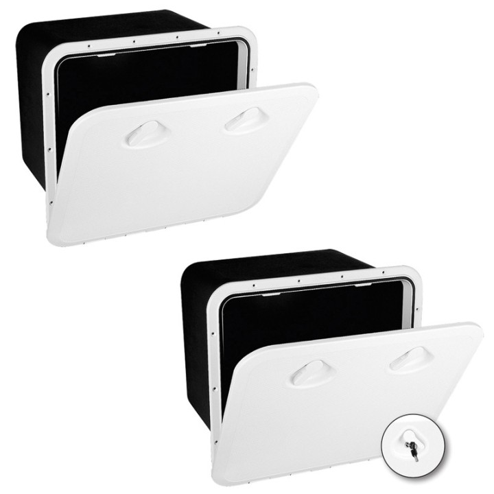 Trappe de rangement Top Line + avec boîte - 460x510mm | Oloupdemer.com