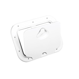 Trappe à façade amovible Classic blanche, 275 x 375 mm