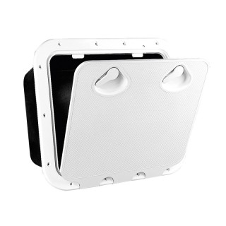 Trappe de rangement Classic avec boîte, couleur blanche, 463χ517mm