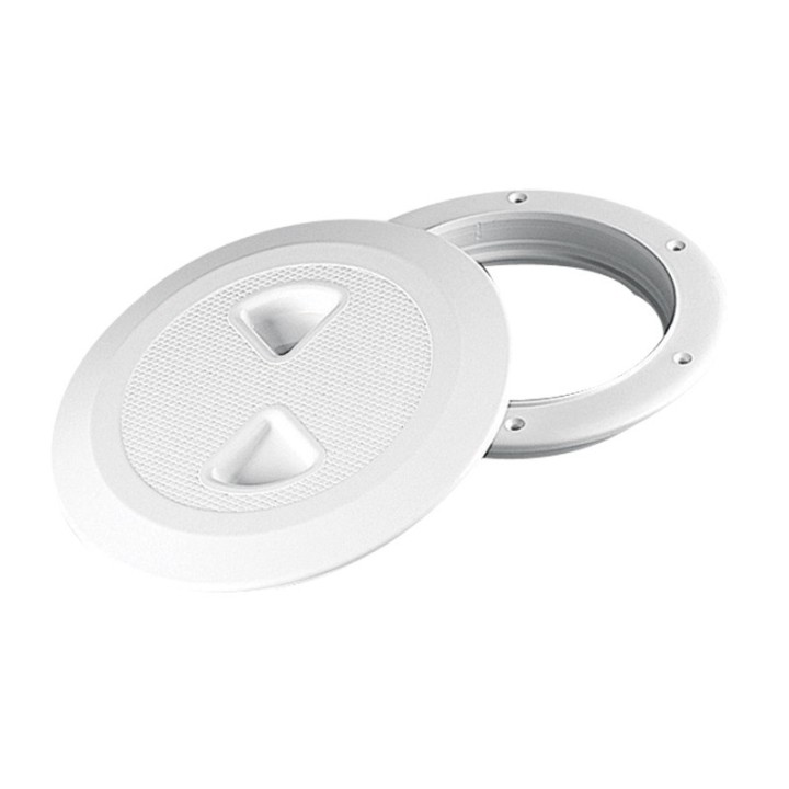 Trappe de visite ronde avec fermeture à pression - Ø interne 133mm | Oloupdemer.com