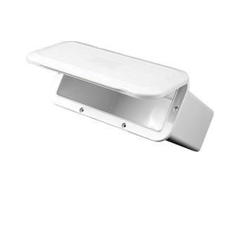 Boitier vide-poche avec couvercle 11X23,5X11,5cm blanc