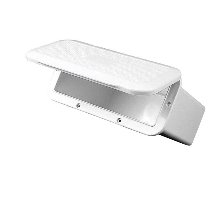 Boitier vide-poche avec couvercle 11X23,5X11,5cm blanc