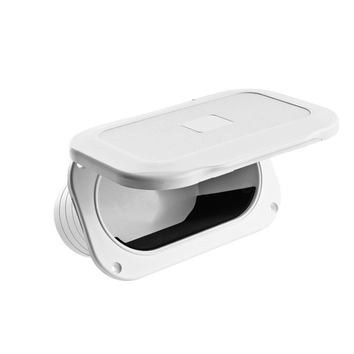 Boitier vide-poche avec couvercle ovale 11,5x17,5cm | Oloupdemer.com