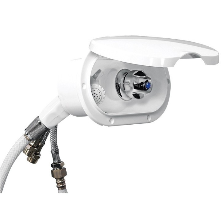 Boitier double douchette + robinet eau froide | Oloupdemer.com