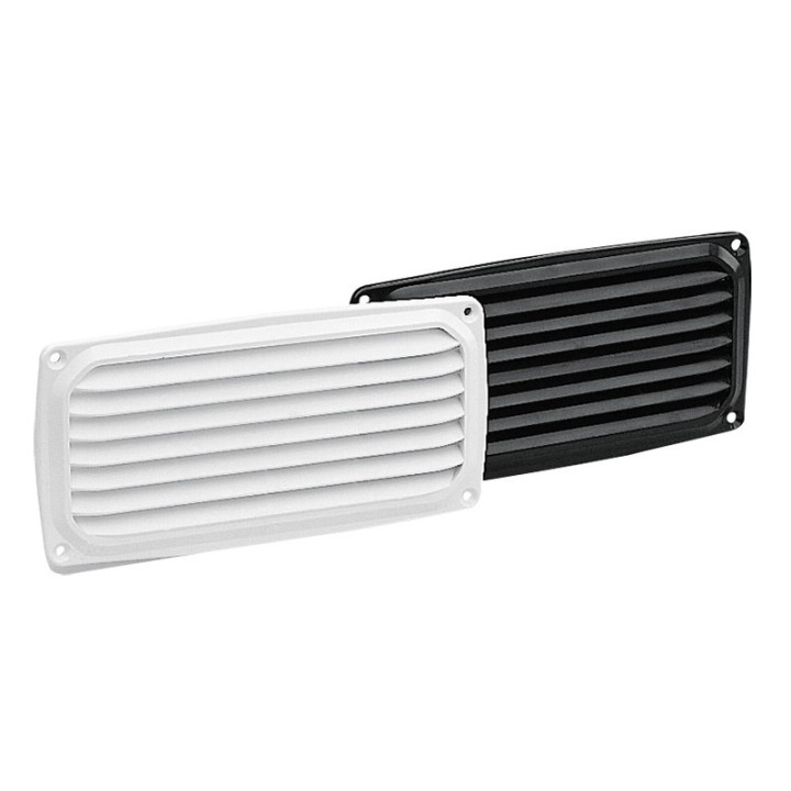 Grille d'aération rectangulaire 20 x 10 cm