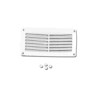 Grille d'aération rectangulaire 20,6x10,6cm| isonautique.com.com