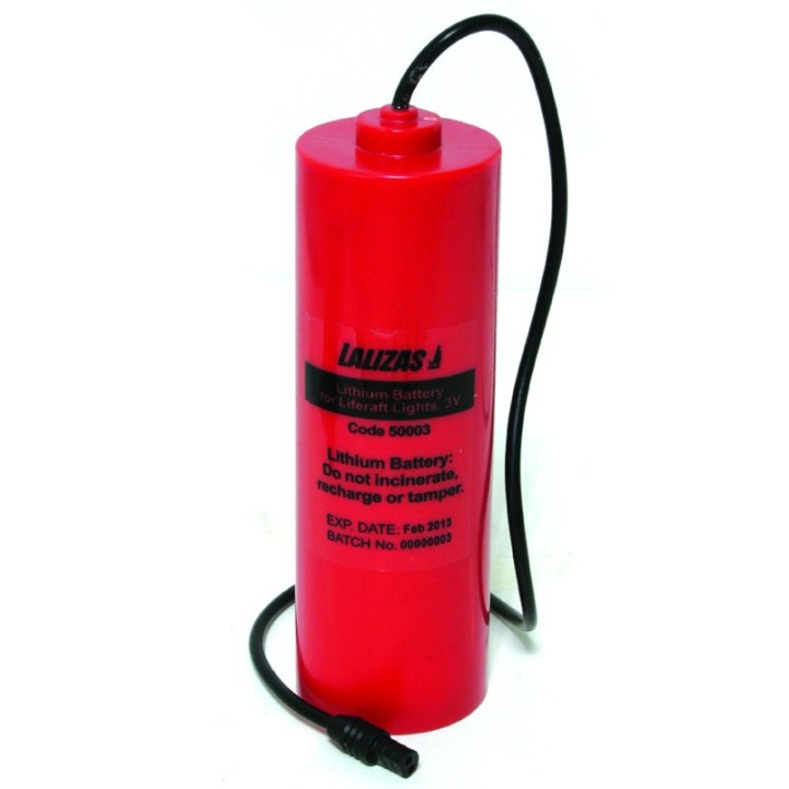 Set de batteries au Lithium pour lampes de radeau | Oloupdemer