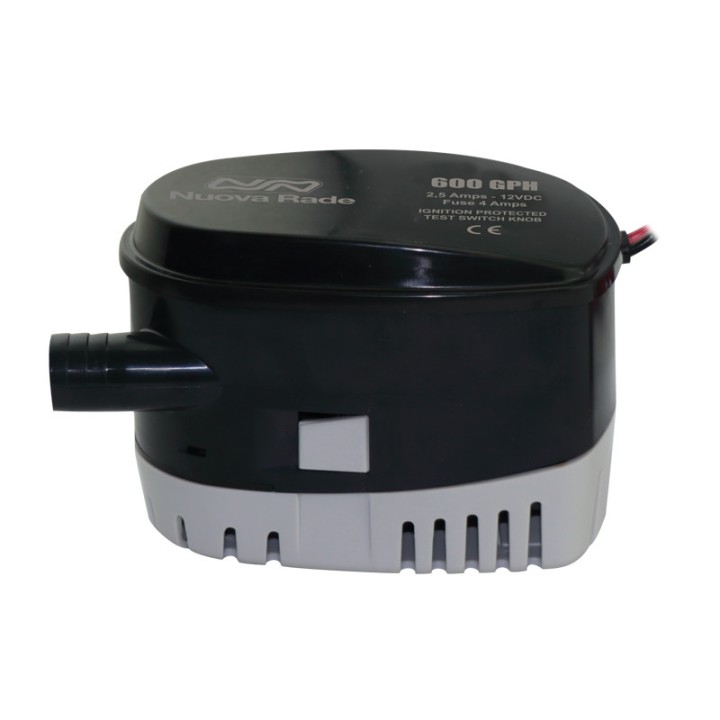 Pompe de cale automatique submersible - 600 GpH, 12V | Oloupdemer.com