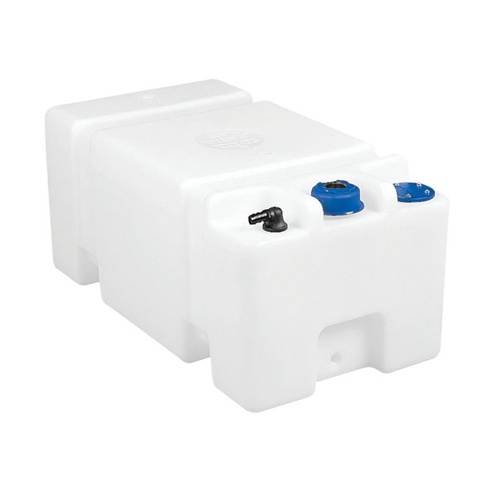 Réservoir d'eau douce 45L + bouchon et tuyau de remplissage droit | Oloupdemer.com