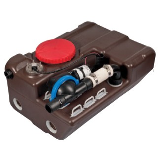Réservoir pour eaux noires Blizzard avec système de pompe | Oloupdemer.com