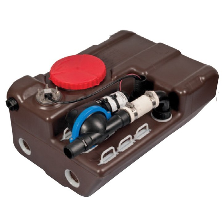 Réservoir pour eaux noires Blizzard avec système de pompe | Oloupdemer.com