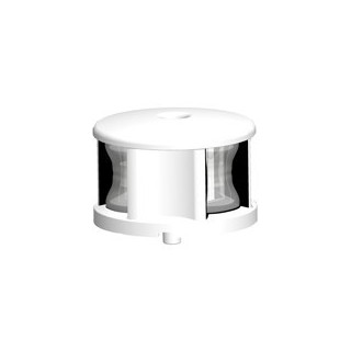 Feu tricolore, lumière LED rouge, verte et blanche 12-15V & 1,5W, plateforme montée, visibilité jusqu'à 2NM, couleur blanche