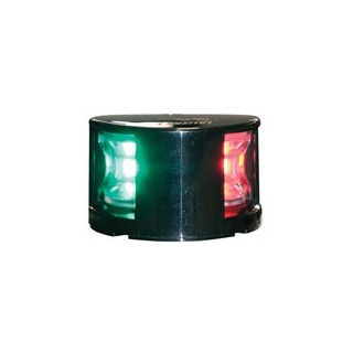 Feu de pont bicolor, lumière LED rouge et verte 12-15V DC et 1W, plateforme montée, visibilité jusqu'à 2 NM, couleur blanche