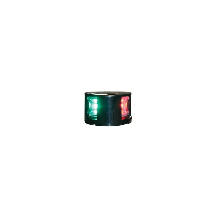 Feu de pont bicolor, lumière LED rouge et verte 12-15V DC et 1W, plateforme montée, visibilité jusqu'à 2 NM, couleur blanche