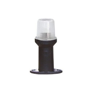 Feux 360° blanc, support noir