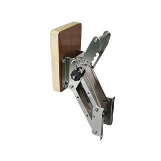 Chaise inox pour moteur hord bord avec support en bois