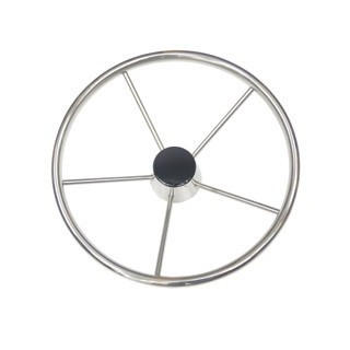 Volant inox avec bouchon, ø39cm