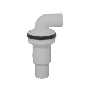 Clapet de non retour embout de sortie 19mm, coudé 90°