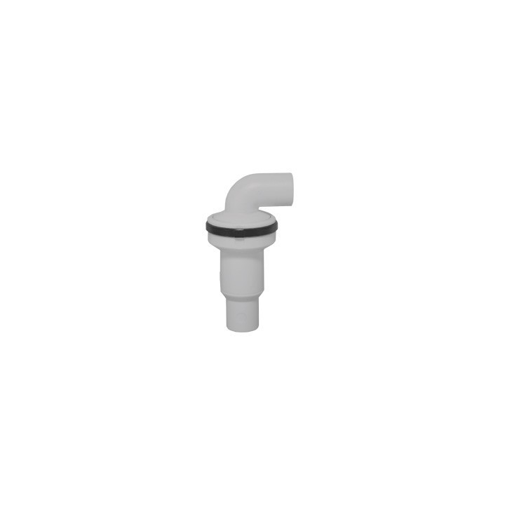 Clapet de non retour embout de sortie 19mm, coudé 90°