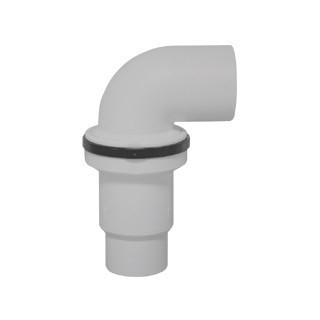 Clapet de non retour embout de sortie 38mm, coudé 90°