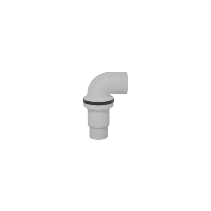 Clapet de non retour embout de sortie 38mm, coudé 90°