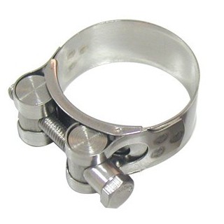 Collier renforcé inox 'Mare', largeur 20mm, ø 29-31mm