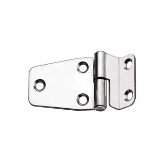 Charnière inox coudée standard 67,5x37x2mm