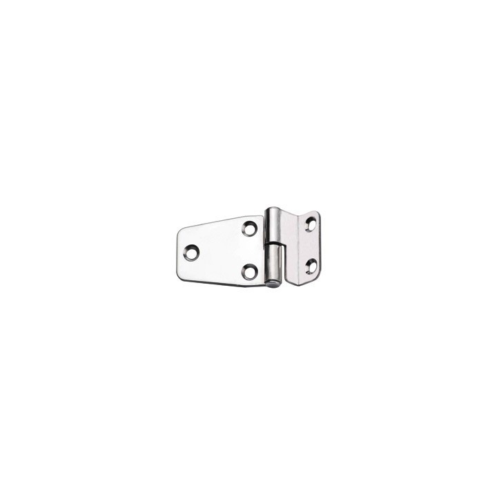 Charnière inox coudée standard 67,5x37x2mm