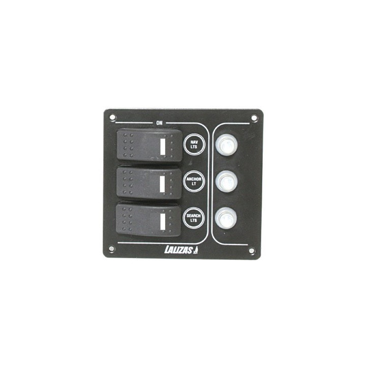 Tableau électrique Sp6 Offshore - 3 interrupteurs | Oloupdemer.com