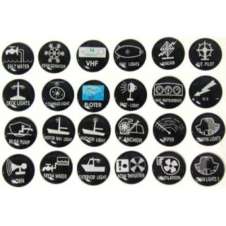 Pictogrammes autocollants pour tableau électrique | Oloupdemer.com