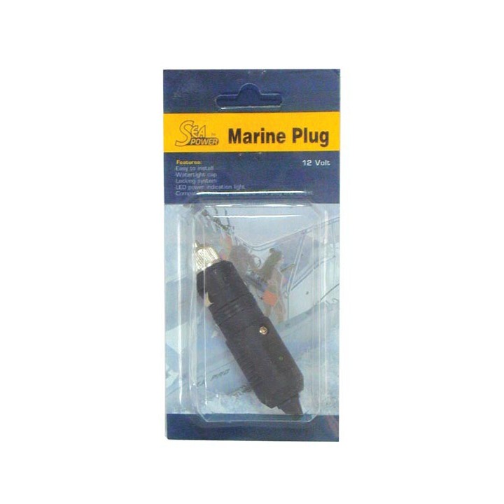 Fiche de prise de courant male 12V