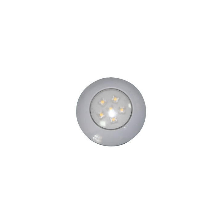Plafonnier 6 LED12/24V - blanc | Oloupdemer.com