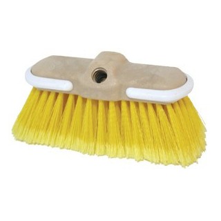 Brosse brins medium 20,3cm, brins en PVC de 6,5cm, couleur jaune