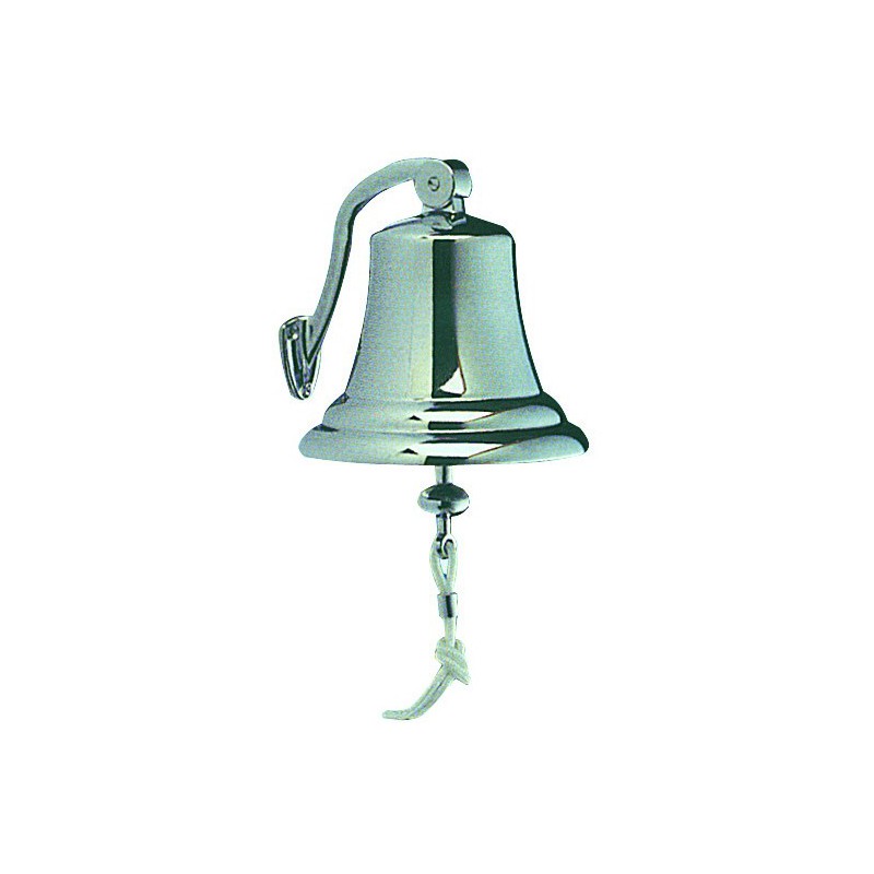 Cloche laiton chromé  