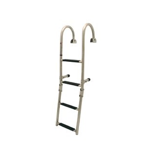 Echelle pliable Inox,2+2 marches, 250x920mm