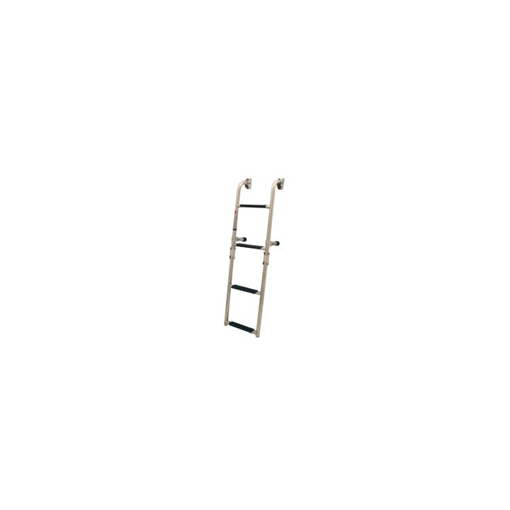 Echelle pliable Inox pour tableau arrière, 1+2 marches, 250x620mm