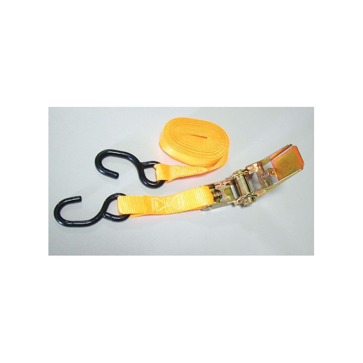 Sangle 6 m avec cliquet et crochet en S