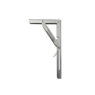 Fixation inox pour table, coudée, 300x165x20mm