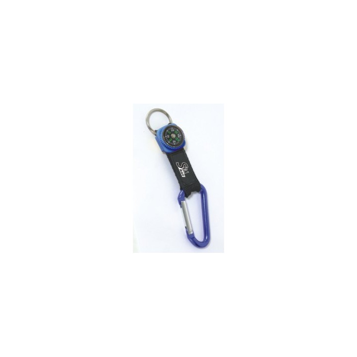 Porte clé compas + mousqueton Sea Nav | isonautique.com.com