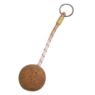 Porte clé flottant Boule de liège | Oloupdemer.com